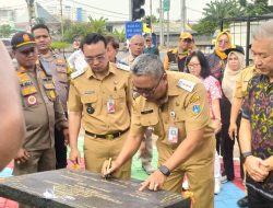 Kolaborasi Lintas Instansi, Penataan Kawasan Triwulan II 2026 RW 017 Kalideres Berjalan Optimal