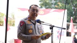 Letakan Batu Pertama Pembangunan Gedung Gegana, Kapolda DIY Fasilitas ini Mampu Menunjang Penyelenggaraan Latihan KBRN