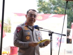 Letakan Batu Pertama Pembangunan Gedung Gegana, Kapolda DIY Fasilitas ini Mampu Menunjang Penyelenggaraan Latihan KBRN