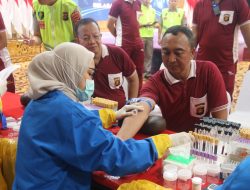 Jaga Stamina dan Profesionalisme, Kapolda Sumsel Pimpin Pemeriksaan Kesehatan Berkala Pejabat Utama
