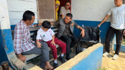 Bukti Nyata Polisi Peduli, Sat Intelkam Polres Lahat Bantu Siswa Difabel dan Anak Yatim Piatu
