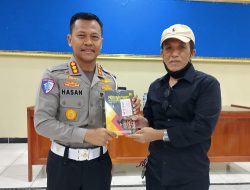 SMSI Bengkulu dan Polda Perkuat Sinergi melalui penyerahan Buku perayaan Tabot