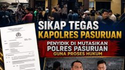 Anggota Reskrim Polsek Beji Dinonjobkan, Polres Pasuruan Pastikan Pemeriksaan Berjalan Transparan