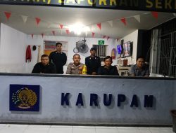 Jaga Harkamtibmas Objek Vital Negara ,Polsek Palu Selatan Rutin Patroli Sambang Lapas Kelas II A Kota Palu,