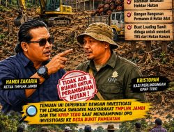 TMPLHK Jambi Desak KPHP Tebo Investigasi Dugaan Perambahan Hutan oleh Oknum Kades Bukit Pamuatan