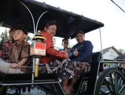Peringati Hari Jadi ke – 74 Kalurahan Caturharjo, Diwarnai Upacara Tradisi dan Kirab Budaya
