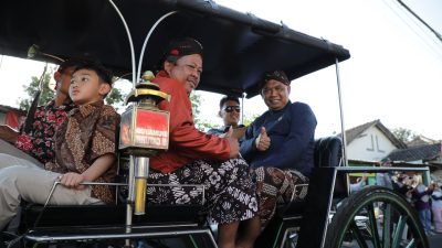 Peringati Hari Jadi ke – 74 Kalurahan Caturharjo, Diwarnai Upacara Tradisi dan Kirab Budaya