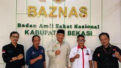 DPD IWO Indonesia Kabupaten Bekasi Lakukan Silahtuhrami ke Kantor BAZNAS Kabupaten Bekasi