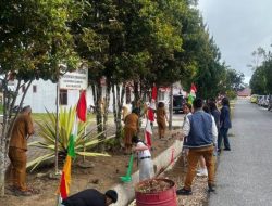 Sambut HUT ke-81 RI, Pemkab Humbahas Gerakkan Gotong Royong dan Semarakkan Merah Putih