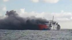KMP Putri Yasmin Terbakar di Perairan Lombok, 1 Orang Dilaporkan Meninggal