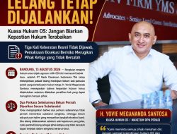 H. Yovie Megananda Santosa: Hak Eksekusi Bukan Berarti Bisa Melampaui Batas Hukum dan Mengabaikan Proses Peradilan