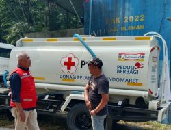 PMI Sleman Mulai Layani Permintaan Air Bersih Bagi Warga Terdampak Kekeringan
