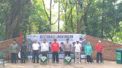 Polsek Kembangan Dorong Kepedulian Lingkungan, 20 Pohon Ditanam di Hutan Kota Srengseng
