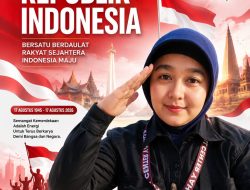 HUT ke-81 RI : Lulu Zaerina, A.Md.Kom Ajak Warga Kibarkan Merah Putih dan Lakukan Aksi Sosial