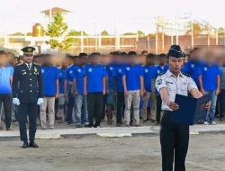 Bupati Humbahas Pimpin Upacara HUT ke-81 RI di Rutan Humbang Hasundutan, 361 Warga Binaan Terima Remisi