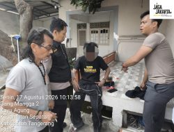 Laporan Warga via 110 Berujung Penangkapan, 8 Paket Sinte Disita