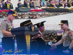 Kapolda Sulut Mengikuti Upacara Wisuda Gelombang I T.A. 2026/2027 Universitas Sam Ratulangi