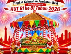 RW 02 Jembatan Besi Raih Juara 1 Lomba Tumpeng HUT RI ke-81