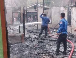 Pemkab Humbahas dan Yonif TP 955 HS Padamkan Kebakaran Lahan Warga di Simangaronsang