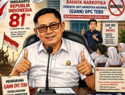 Semangat Kemerdekaan, Edi Hartono Ajak Bersama Lindungi Pelajar Tebo dari Bahaya Narkoba
