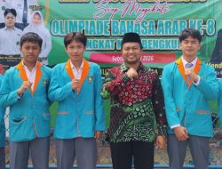 Tiga Siswa MAN 1 Kota Bengkulu Lolos ke Olimpiade Bahasa Arab Tingkat Provinsi 2026
