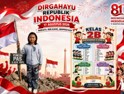 Semangat Kemerdekaan, Alya Putri dan Siswa Kelas 2B Siapkan Lomba 17 Agustus