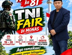 TNI Fair 2026 Hadir di Monas, Matrobin S.E. Ajak Masyarakat Meriahkan HUT ke-81 TNI