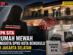 KPK Sita Rumah Mewah Anggota DPRD Kota Bengkulu Vinna Ledy di Jaksel