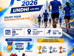 FUN RUN 2026 UNDHI with MIA Siap Guncang Mall Teras BSD, Hadirkan Lari Sehat, Hiburan, dan Hadiah Ratusan Juta