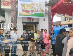 Gerakan Pangan Murah Digelar di Doloksanggul, Masyarakat Antusias Berbelanja