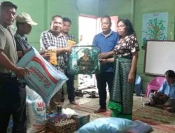 Pemkab Humbahas Salurkan Bantuan kepada Korban Kebakaran di Desa Sionom Hudon Selatan