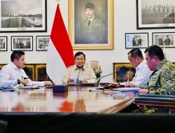 Presiden Prabowo Pimpin Ratas Penanganan Bencana: Perkuat Mitigasi, Anggaran dan Master Plan Harus Siap Sebelum Bencana