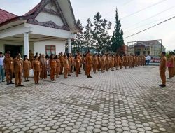 Apel Gabungan di Kantor Camat Doloksanggul, Pemkab Humbahas Perkuat Sinergi dan Pelayanan Publik