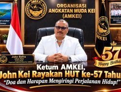 Ketum AMKEI, John Kei Rayakan HUT ke-57 Tahun” Doa dan Harapan Mengiringi Perjalanan Hidup!