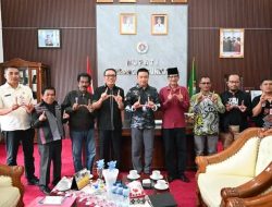 Bupati Humbahas Sambut Kedatangan Pengurus PPRPI