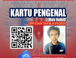 Bukan Sekadar Jurnalis! Moh Rudolf, Suara FWJ Indonesia yang Konsisten Kawal Isu Publik dan Kepedulian Sosial