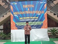 Demi Tingkat kan Prestasi Siswa Didik SMP Negeri 2 Bawang laksanakan kegiatan Parenting dan Sosialisasi Program Sekolah