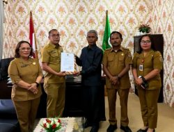 Bupati Humbahas Sampaikan Ranperda APBD T.A. 2027 kepada DPRD