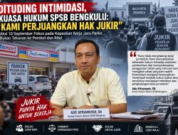 Kuasa Hukum SPSB Bengkulu Bantah Intimidasi: Aksi 10 September Fokus Perjuangkan Hak Jukir