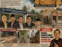 Diduga KADIS DIKDAK Tulang Bawang LAMPUNG BLOKIR WARTAWAN! Proyek APBN Rp 2,9 Miliar di SMK Al-Faruq Diduga Pakai Material Bekas, Humas Yayasan Coba Suap Media