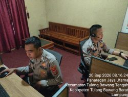 Polres Tulang Bawang Barat Dorong Warga Manfaatkan Call Center 110, Mudahkan Masyarakat untuk Menghubungi Kepolisian