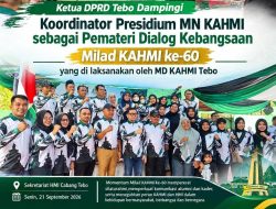 Ahmad Doli Kurnia Tandjung Jadi Pemateri Dialog Kebangsaan Milad KAHMI ke-60 di Tebo