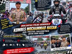 Kombes Mochammad Hasan sebagai pejabat yang dekat dengan anak muda sekaligus memiliki prestasi di lintasan.