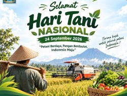 Hari Tani Nasional Diperingati, Petani Berdaya Pangan Berdaulat Indonesia Maju
