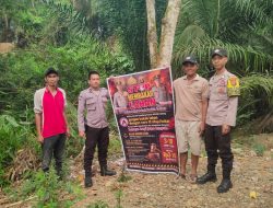 Polsek Pseksu Laksanakan Patroli dan Antisipasi Karhutla di Desa Tanjung Raya