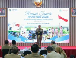 Ramah Tamah HANTARU 2026, Wamen Ossy: Momentum Transformasi Layanan yang Memberi Kepastian