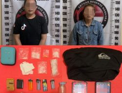 Gerebek Rumah di Adi Jaya Negara Batin, Polisi Temukan 4,25 Gram Diduga Sabu dan Senpira serta Amunisi