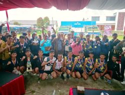 Turnamen Bola Voli Piala Bupati Humbahas Ditutup, Putra Paranginan Raih Juara