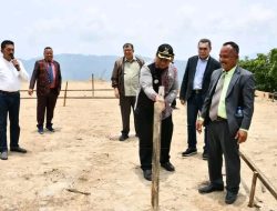 Bupati Samosir Beri Dukungan, Pembangunan Monumen Toga Gultom Dimulai