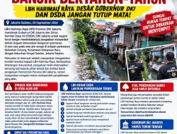 Bangunan Diduga Berdiri di Atas Alur Sungai, Aduan Warga Bertahun -Tahun Dipertanyakan LBH Harimau Raya DPD DKI Jakarta Desak Dinas Sumber Daya Air DKI Segera Turun dan Tertibkan